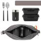 Insulated Lunch Bag with Aluminium Foil Lining – Portable Food Storage for Work or Picnic