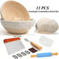 Professional Sourdough Baking Set – Proofing Basket, Mat, Tools & 24oz Starter Jar