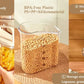 Airtight Cereal Storage Container 1.5L with Pouring Spout & Measuring Cup