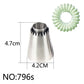 Stainless Steel Icing Nozzles – Cake Decorating Tips for Biscuits, Cookies & Desserts