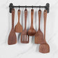 Wooden Cooking Utensils – Non-Stick Safe Kitchen Tools for Frying & Stirring