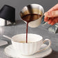 100ml Stainless Steel Espresso Extraction Cup – Coffee Cup with Scale for Home or Café Use