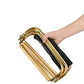 Lightweight Folding Camping Chair – Golden Aluminium Alloy Seat with Carry Bag