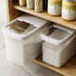 Creative Airtight Rice Storage Container – Moisture-Proof Cereal & Grain Box