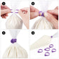 10pc Silicone Icing Bag Ties – Reusable No-Leak Piping Bag Clips for Cake Decorating