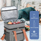 Large Double-Layer Insulated Cooler Lunch Bag – Waterproof Picnic Tote with Shoulder Strap