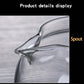 Heat Resistant Glass Teapot with Stainless Steel Infuser – 650ml, 950ml or 1300ml