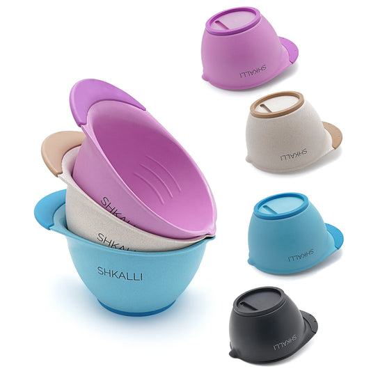 S-L Capacity Mixing Bowls – Durable Non-Slip Bowl for Baking, Cooking, and Kitchen Prep