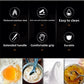 Multi-Function Stainless Steel Egg Whisk – Whisk, Mix & Decorate with Ease