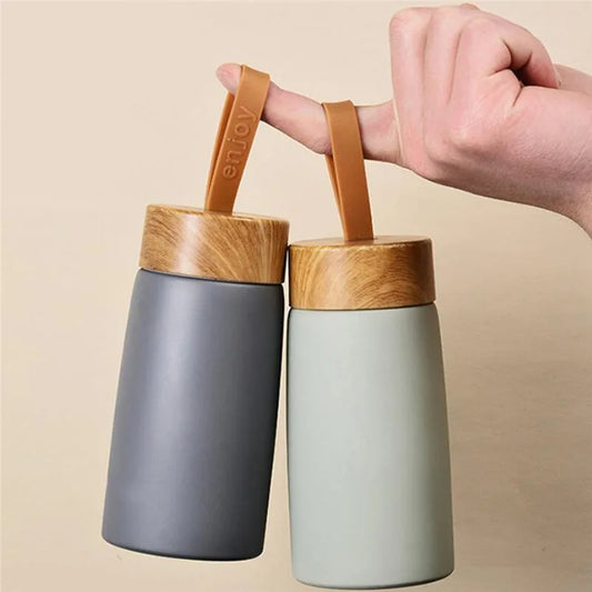 260ml Insulated Coffee Mug – Stainless Steel Vacuum Flask Travel Cup for Hot & Cold Drinks