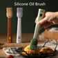 Silicone BBQ Oil Brush – Heat Resistant Basting Brush for Baking, Grilling and Cooking