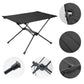 WESTTUNE Lightweight Camping Folding Table – Portable Roll-Up Aluminium Table with Oxford Fabric Top