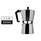 600ml Moka Coffee Pot – Italian-Style Aluminium Espresso Maker for Stove-Top Brewing
