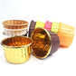 50pcs Gold Muffin Cupcake Liners – Oilproof Baking Cups for Weddings, Parties and Events
