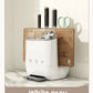 Kitchen Shelf with Cutting Board & Knife Holder – Countertop Drain Rack & Cutlery Organiser