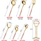 7-Piece Stainless Steel Kitchen Utensil Set with Ceramic Handles – Nordic Style