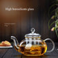 400ml/1000ml Heat-Resistant Glass Teapot with Strainer – Flower Kettle Kung Fu Teaware Set