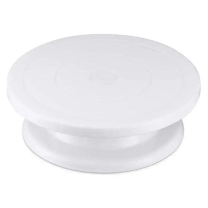 Plastic Cake Turntable with Non-Slip Edge – Laminating and Decorating Table for Baking