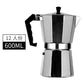 600ml Moka Coffee Pot – Italian-Style Aluminium Espresso Maker for Stove-Top Brewing