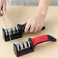 3-Stage Knife Sharpener with Anti-Slip Base – Quick Handheld Sharpening Tool