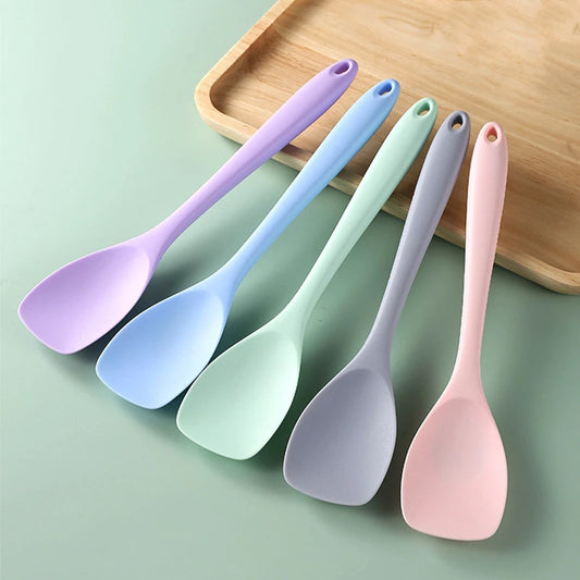 Heat-Resistant Silicone Cooking Spatula – Non-Stick Safe Kitchen Utensil for Frying