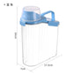 Airtight Cereal Storage Container 1.5L with Pouring Spout & Measuring Cup