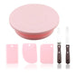 Macaron Rotating Cake Turntable – 11" Revolving Stand for Cake Decorating and Baking