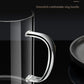 Borosilicate Glass Measuring Beaker Mug – 400ml Milk Cup with Handle