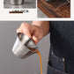 100ml Stainless Steel Espresso Extraction Cup – Coffee Cup with Scale for Home or Café Use