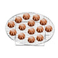 Round Nonstick Cooling Rack – Carbon Steel Cake Rack for Baking & Kitchen Use