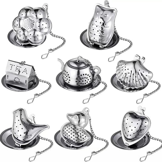 Themed Tea Infuser – Fun Silicone Loose Leaf Strainer for Cups & Mugs