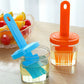 Silicone Oil Brush with Portable Bottle – High Temperature Resistant Baking and BBQ Tool