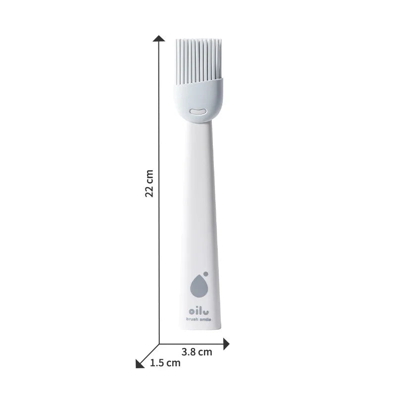 Silicone BBQ Oil Brush – Heat Resistant Basting Brush for Baking, Grilling and Cooking