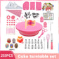 255-Piece Cake Decorating Kit with Turntable, Piping Bags & Nozzles for Baking Lovers