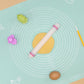 Non-Stick Plastic Rolling Pin – 23cm/33cm/45cm/50cm Sizes for Dough, Fondant & Pastry
